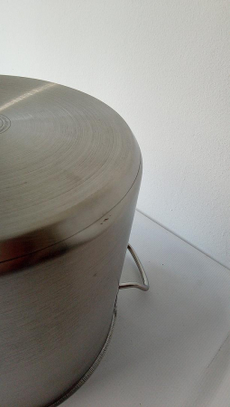 Oală profesională mare GSW pentru supă, paste, oțel inoxidabil, 28 cm, 15 litri [3]