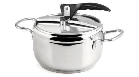 Oala sub presiune INOXPRAN, oțel inoxidabil, capacitate 3.5L [0]