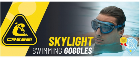 Ochelari de înot Cressi pentru adulți, din silicon anti-UV [4]