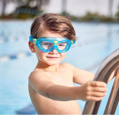 Ochelari de înot pentru copii de la 3 ani cu protecție UV Aquasphere Seal KID [7]