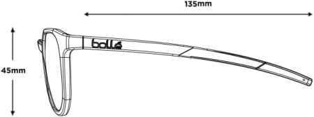 Ochelari de soare Bollé Merit BS015002, unisex, negru [4]