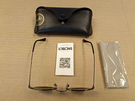 Ochelari de soare Ray-Ban pentru bărbați, 0RB3958-002/58-47, negru [1]