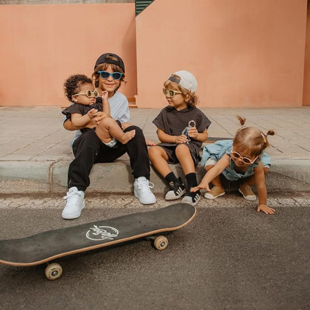 Ochelari de soare SUAVINEX pentru copii intre 0-12 luni, portocaliu [10]