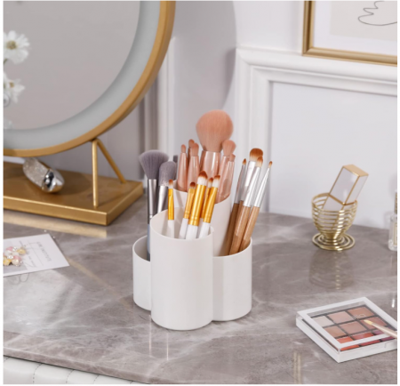 Organizator cosmetice YAKALIKA pentru pensule de machiaj, alb [8]