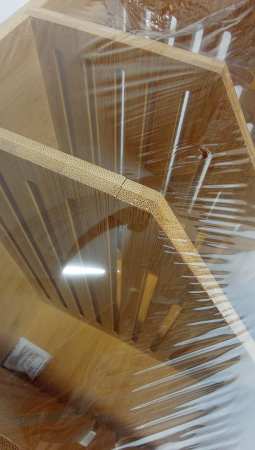 Organizator pentru birou Relaxdays, 3 compartimente, 30 x 28 x 26.5 cm [1]