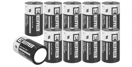 Pachet 10 baterii cu litiu EEMB ER14250 1/2AA 3.6VPachet 10 baterii cu litiu EEMB ER14250 1/2AA 3.6V [0]