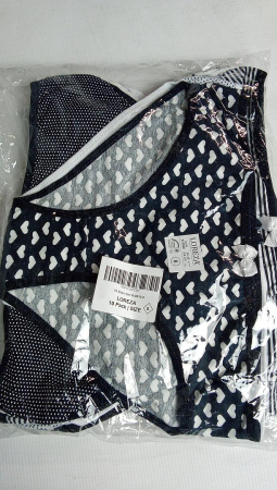 Pachet 10 Chiloti pentru dama LOREZA din bumbac, Marimea 8, 164-170 cm [1]