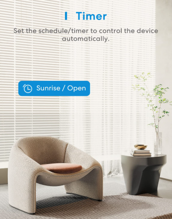 Pachet 2 intrerupătoare inteligente Meross de jaluzele, WiFi, compatibil cu Apple HomeKit Siri, Alexa și Google Assistant, este necesar cablu neutru [5]