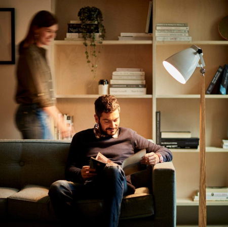 Pachet de 2 becuri LED cu șurub Edison 14 W (echivalent 100 W) alb cald [5]