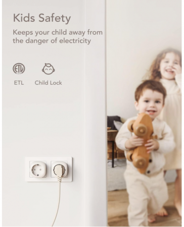 Pachet de 4 Prize inteligente Nooie WLAN, WiFi, 2,4 GHz [7]