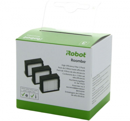 Set 3 filtre pentru aspirator IROBOT ROOMBA 4624876, pentru seriile E si I [1]