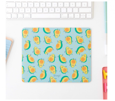 Pachet Wondee Mr Wonderful Mouse și Mouse Pad 2 în 1 cu design avocado [5]