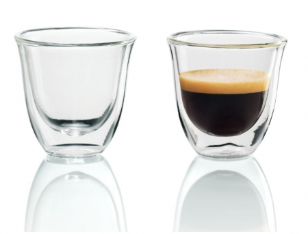 Set 2 pahare espresso, 90 ml, DELONGHI 5513284151 [1]