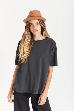 Pălărie Fedora Brixton Staten Unisex, Camel, Marime Unică [6]