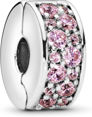 Bijuterii - Pandantiv PANDORA Pink Pave 791817PCZ