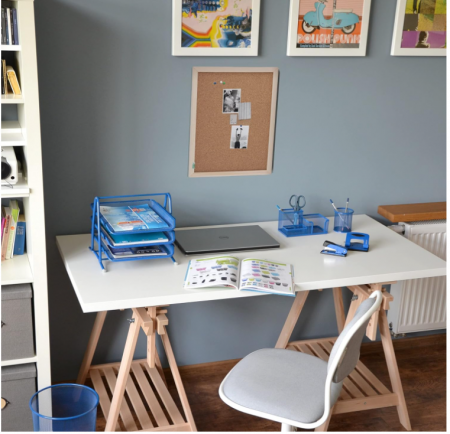 Panou din plută cu cadru din lemn D.RECT, 30 x 40 cm [5]