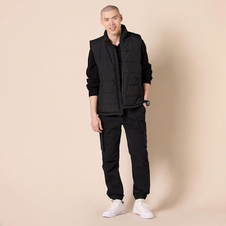 Pantaloni cargo pentru bărbați Amazon Essentials, cu talie standard, cu șnur, XXL [3]