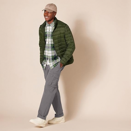 Pantaloni cargo pentru bărbați Amazon Essentials, Marimea 30W x 29L [4]