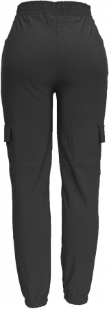 Pantaloni cargo pentru femei Xpose, cu talie inalta, casual, negru, XL/XXL [2]