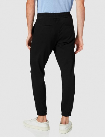 Pantaloni casual pentru bărbați BOSS Taber-DS C Slim fit, negru, 50 [3]