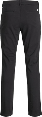 Pantaloni chino Jack & Jones Jjimarco Jjdave pentru bărbați, negru, 28W/32L [7]