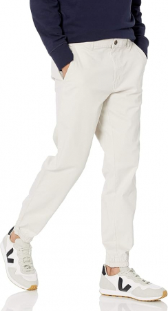 TOATE PRODUSELE - Pantaloni chino pentru barbati Amazon Essentials Straight Fit, alb, marime S