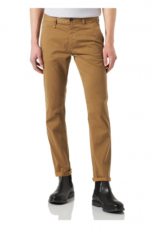 Imbracaminte barbati - Pantaloni chino pentru bărbați BOSS Schino Slim Fit, bej, 29W/32L
