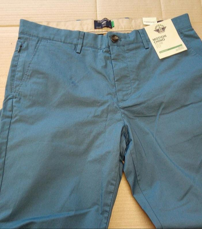 Pantaloni chino pentru barbati Dockers Smart 360 Flex Motion Chino Slim, albastru, 34W/34L [1]