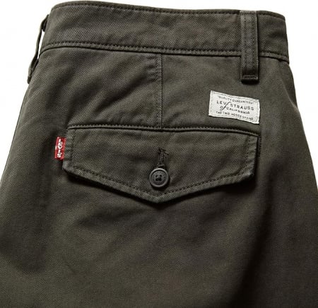 Pantaloni chino pentru bărbați Levi's XX Authentic Straight Casual Khaki, 32W/30L [2]