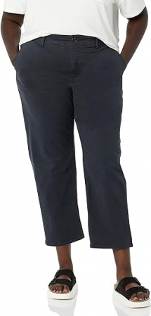 Pantaloni chino pentru femei Amazon Essentials, Marimea XXL [4]