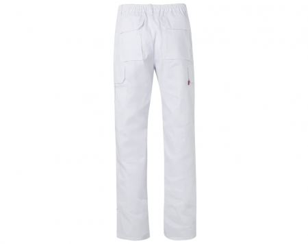 Pantaloni cu buzunare multiple VELILLA 345, culoare albă, mărimea 40 [2]
