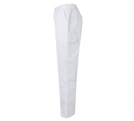Pantaloni cu buzunare multiple VELILLA 345, culoare albă, mărimea 40 [3]