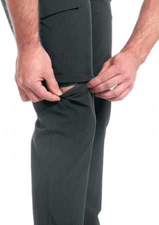 Pantaloni de drumeție Maier Sports Torid Slim Zip pentru bărbați, gri, 48 [2]
