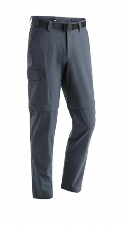 Fashion - Pantaloni de drumeție Maier Sports Torid Slim Zip pentru bărbați, gri, 48
