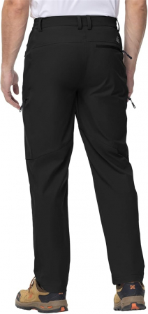 Pantaloni de drumeție pentru bărbați Donhobo, impermeabili, negru, 36 [2]