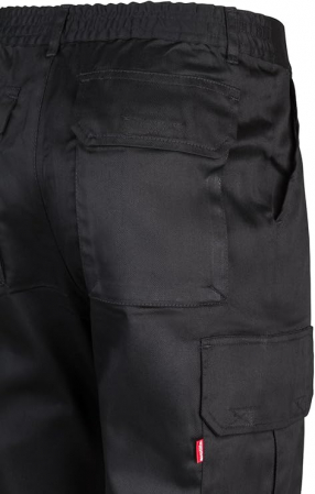 Pantaloni de lucru VELILLA 345, cu buzunare multiple, unisex, negru, marime 42 [5]