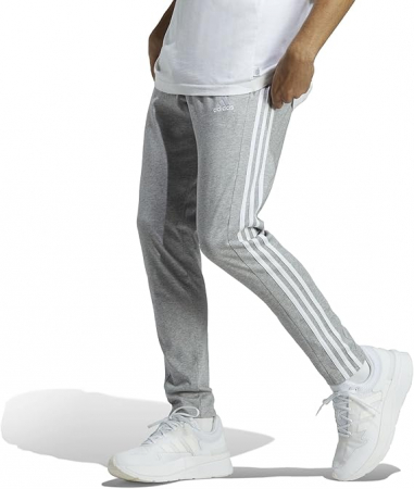 Pantaloni de trening pentru barbati Adidas Essentials, 3 dungi, gri, M [1]