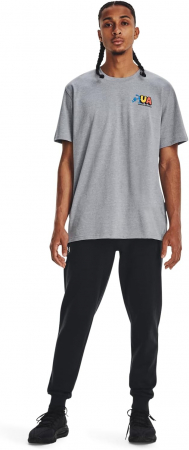 Pantaloni de trening pentru bărbați Under Armour Ua Rival Fleece, negru, S [6]