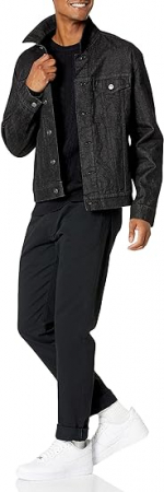 Pantaloni din twill elastic, slim-fit Amazon Essentials, Marimea 30W x 28L - S (Talie 77.5 cm) [4]