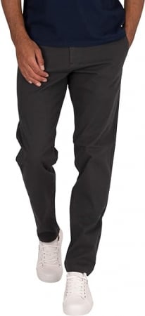 Blugi si Pantaloni barbati - Pantaloni Dockers SMART 360 FLEX CHINO TAPERED, Negru, Marimea 31W/30L - S (Talie 78-81 cm)