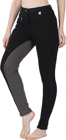 Pantaloni echitatie pentru femei AVON, elastici, negru, 24W [2]