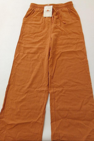 Pantaloni largi pentru femei, maro, Marimea S [1]