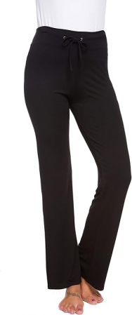 Pantaloni lungi casual pentru femei OURCAN, negru, S [3]