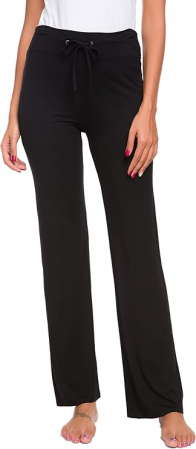 Pantaloni lungi casual pentru femei OURCAN, negru, S [1]