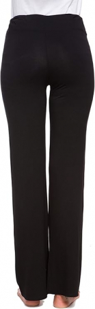 Pantaloni lungi casual pentru femei OURCAN, negru, S [4]