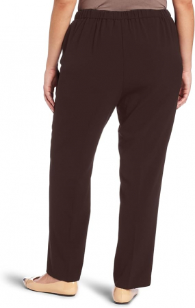 Pantaloni lungi pentru femei Briggs New York, maro, 16 [1]