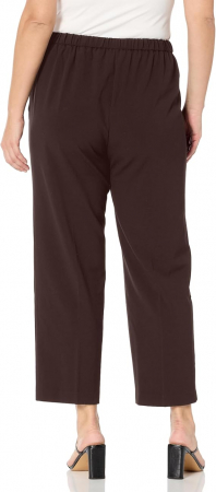 Pantaloni lungi pentru femei Briggs New York, maro, 16 [2]