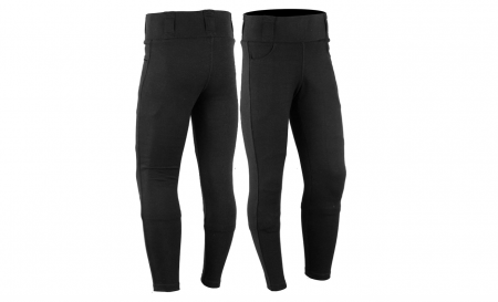 Moto - Pantaloni negri pentru motociclete, jambiere femei Bikers Gear Australia, marimea 8, căptușite cu Kevlar, cu protecție CE detașabilă, Negru