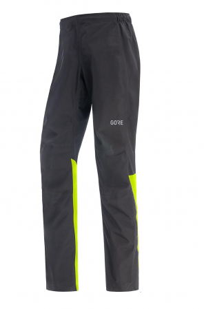 TOATE PRODUSELE - Pantaloni pentru bărbați Gore Wear Gore-Tex Paclite, negru/galben neon, XL