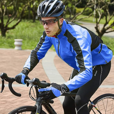 Pantaloni pentru ciclism Fitsund pentru bărbați XL, cu căptușeală 3D pentru scaun [4]